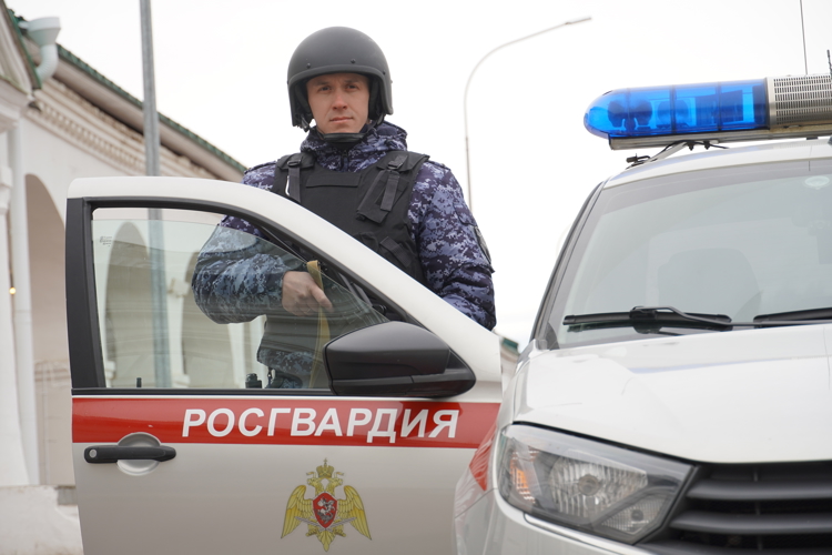 2 подозреваемых в совершении преступлений задержали сотрудники вневедомственной охраны Росгвардии в Костроме