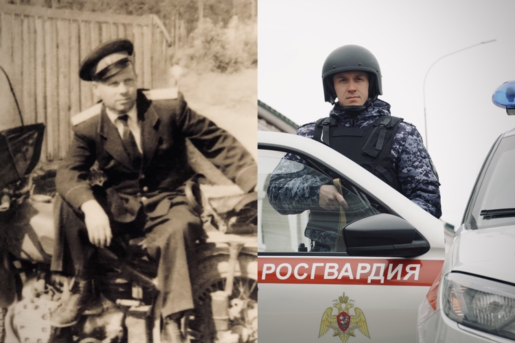 К ведомственному фото-челленджу «Связь поколений» присоединились сотрудники Росгвардии в Костроме